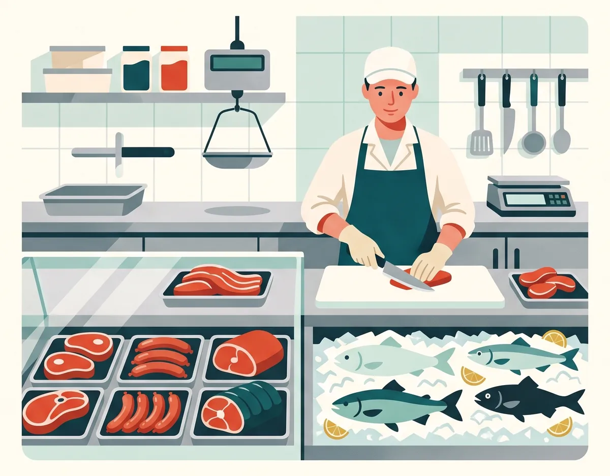 Curso de manipulador de alimentos para carnicería y pescadería